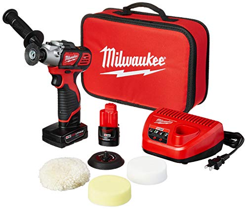 Milwaukee 2438-22X M12 Pulidora/lijadora de velocidad v...