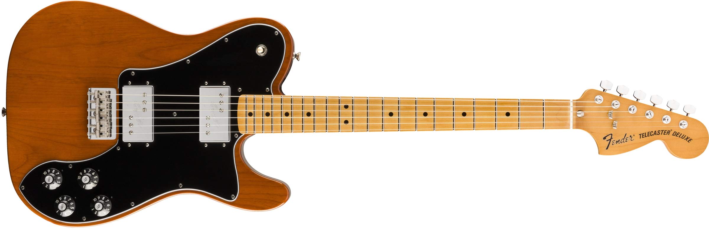 Fender Vintera '70s Telecaster Deluxe - Diapasón de arce - Mocha