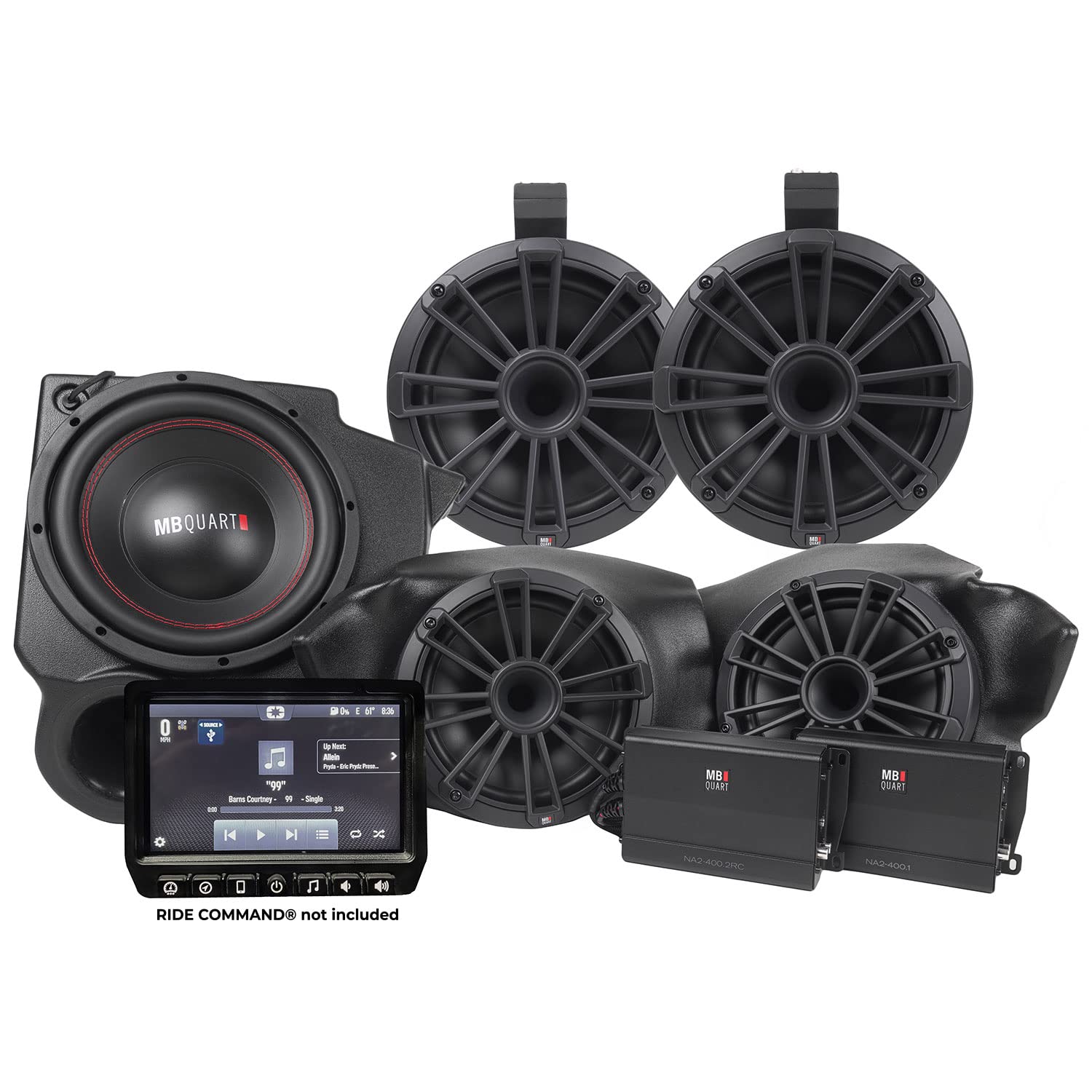 MB Quart MBQR-STG5-RC-1 Tuned Audio System for 2014-Cur...