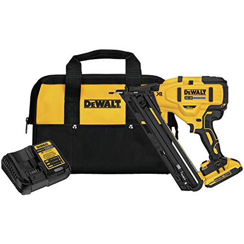 DEWALT DCN650D1 20V MAX XR 15 GA Kit de clavadora de ac...