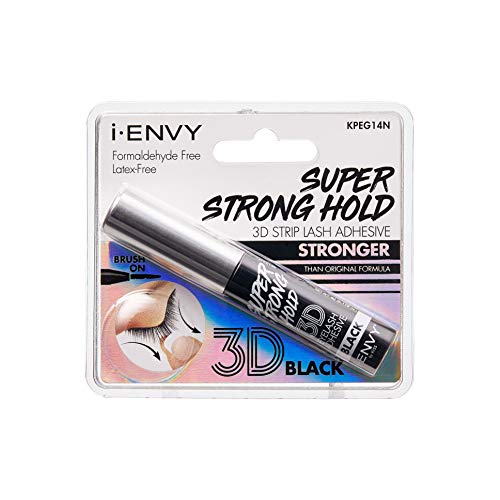 KISS Adhesivo para pestañas i Envy Super Strong Hold ne...