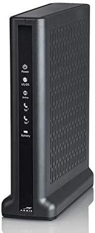 ARRIS Cable módem de telefonía TM3402 32x8/2x2 DOCSIS 3.1 con 2 puertos de voz TM3402A (no inalámbrico)