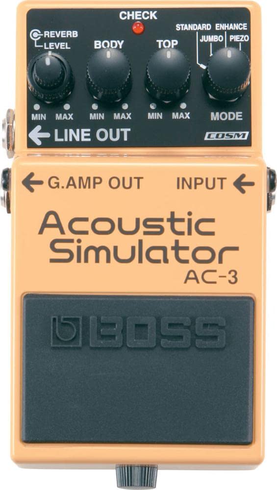 Boss Pedal simulador acústico AC-3