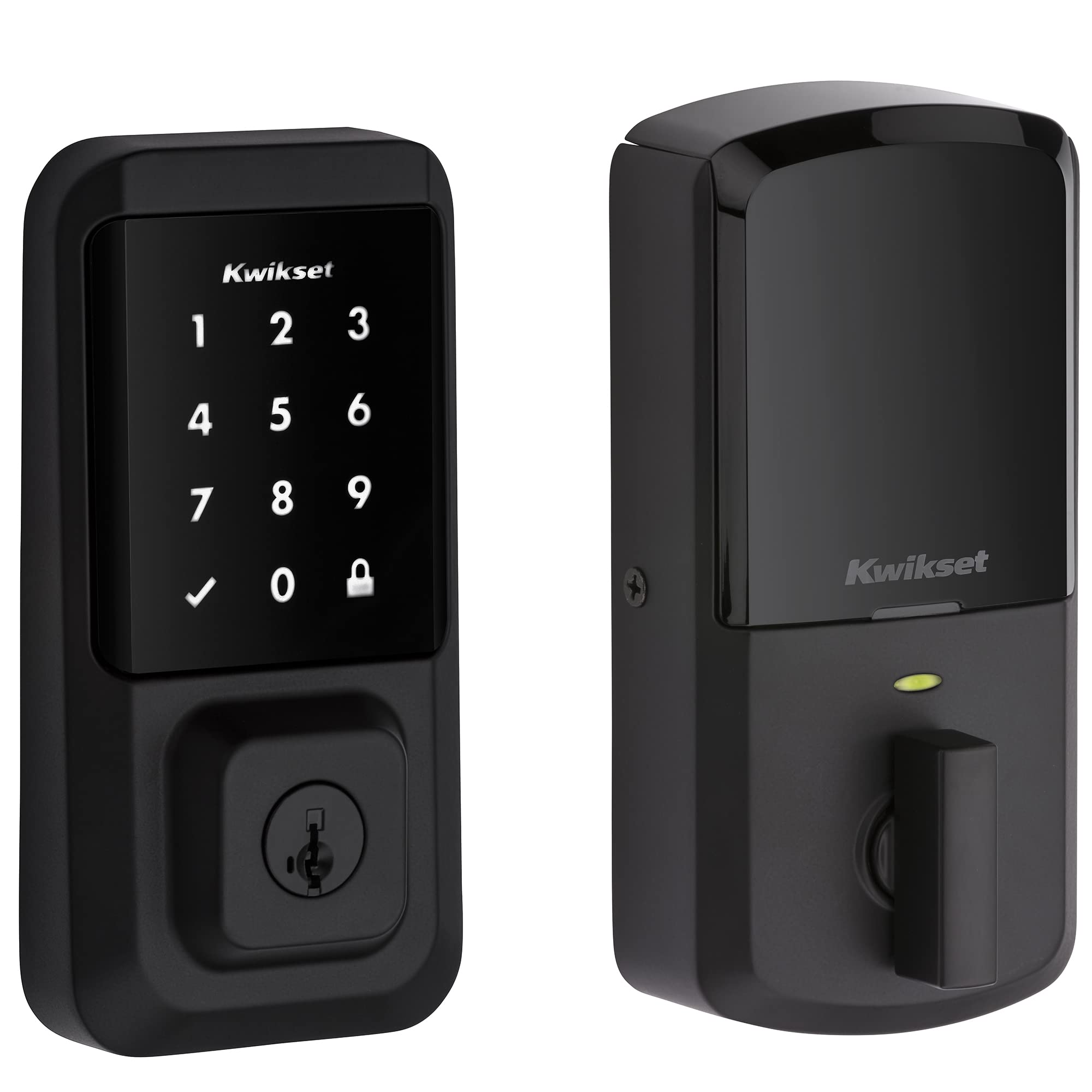 Kwikset 99390-001 Halo Wi-Fi Smart Lock Cerrojo electró...