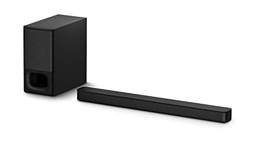 Sony HT-S350 Sistema de barra de sonido de 2.1 canales y 320 W con subwoofer inalámbrico - (Renovado)