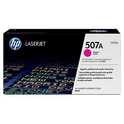 HP Tóner LaserJet 507A magenta