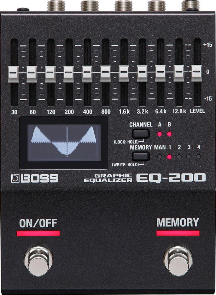 Boss Pedal ecualizador gráfico EQ-200