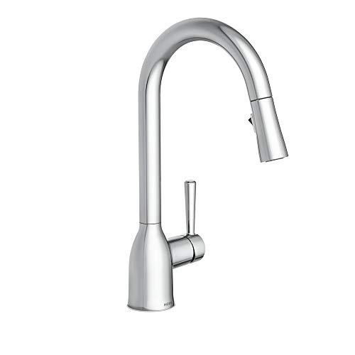 Moen 87233BRB Adler Grifo monomando de arco alto desple...