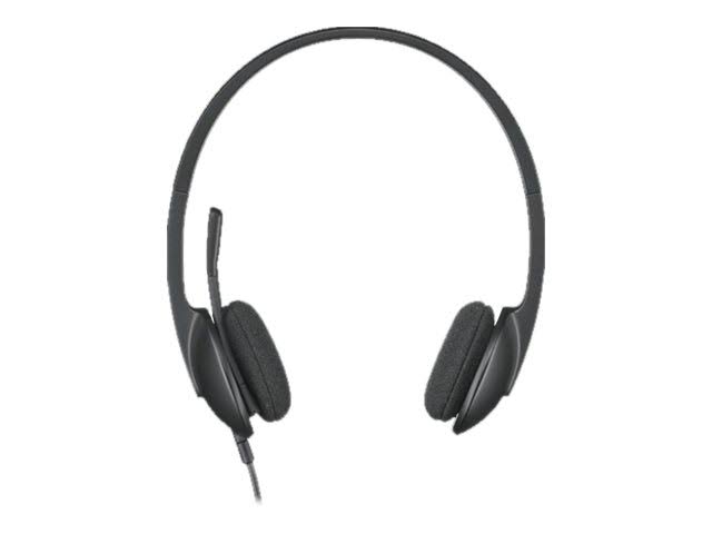 Logitech Auriculares USB H340 para llamadas por ...