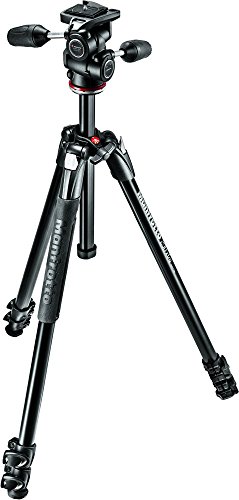 Manfrotto MK290XTA3-3WUS 290 Xtra Kit de cabezal de 3 vías (negro)