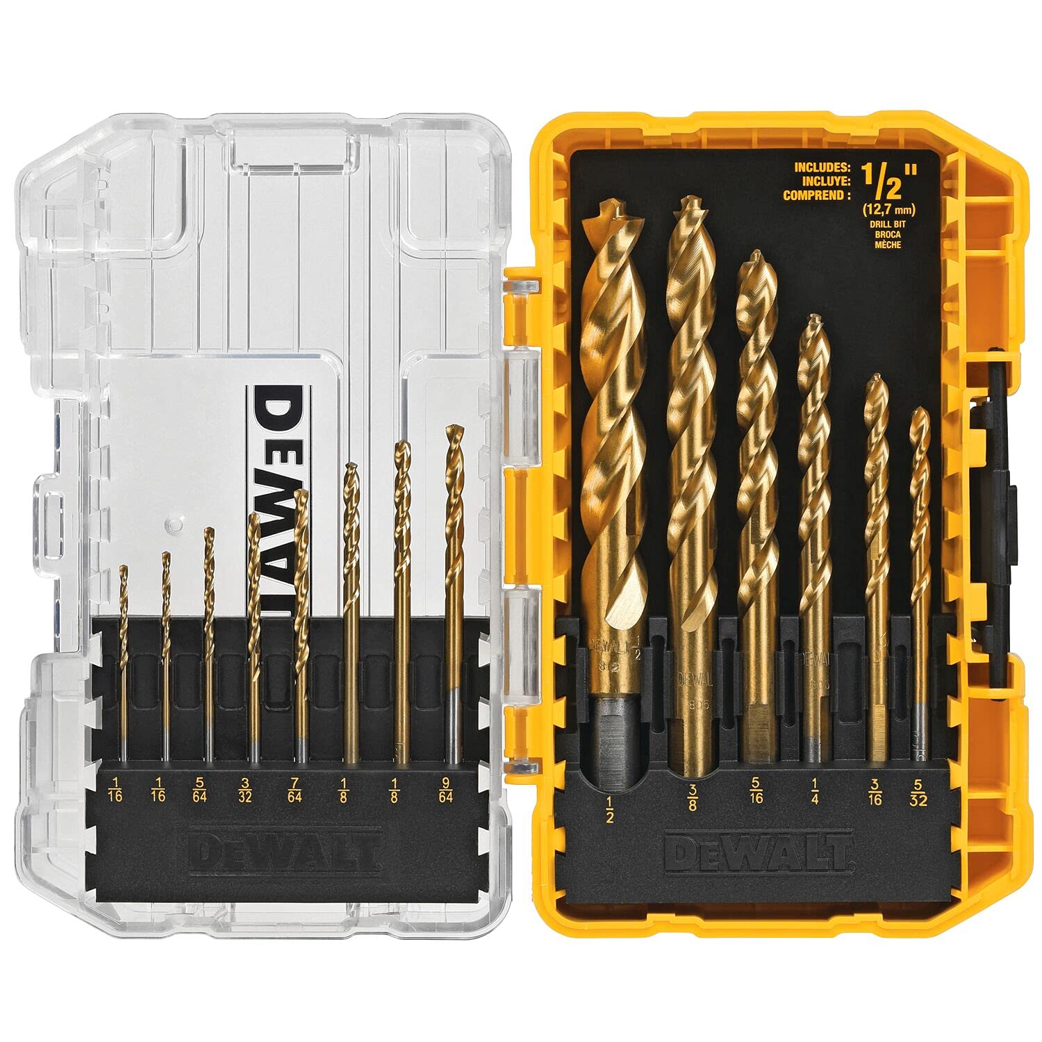 DEWALT DW2166 Juego de destornilladores de 45 piezas co...